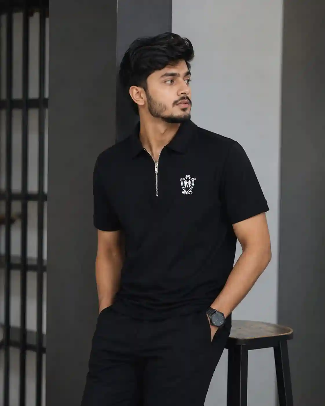 China Polo - Black