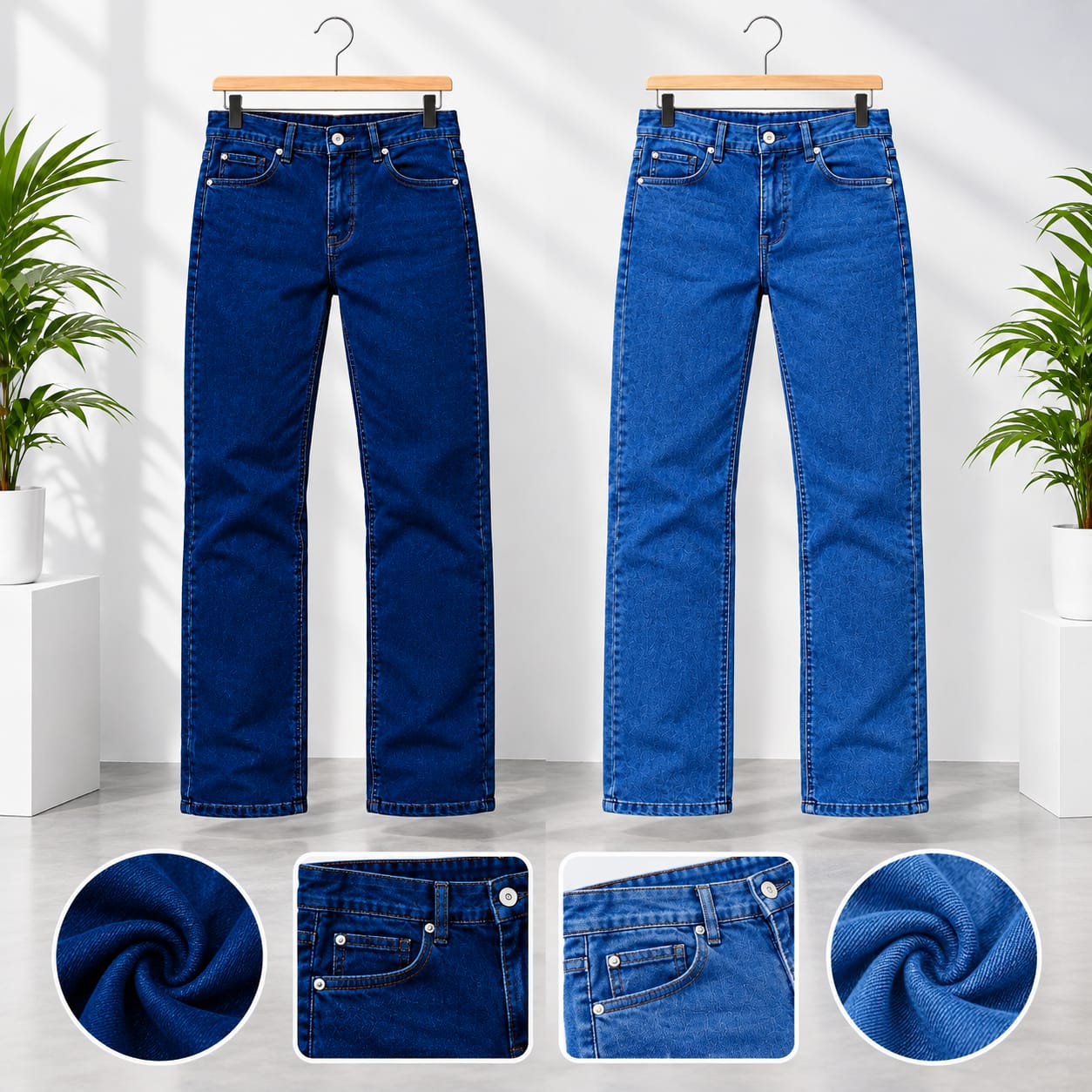 2 Pcs Combo - Jeans Pant